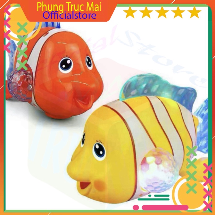 Đèn Trung thu cá NEMO có nhạc và đèn cho bé