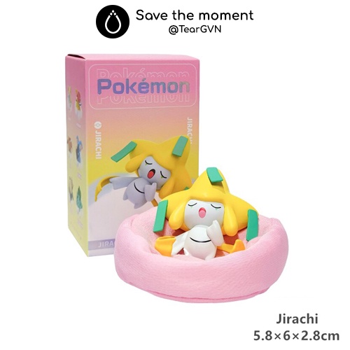 Mô hình Pokemon Starry Dream Langbowang chính hãng Pikachu, Jirachi, Eevee, Komala, Snorlax, Bulbasaur