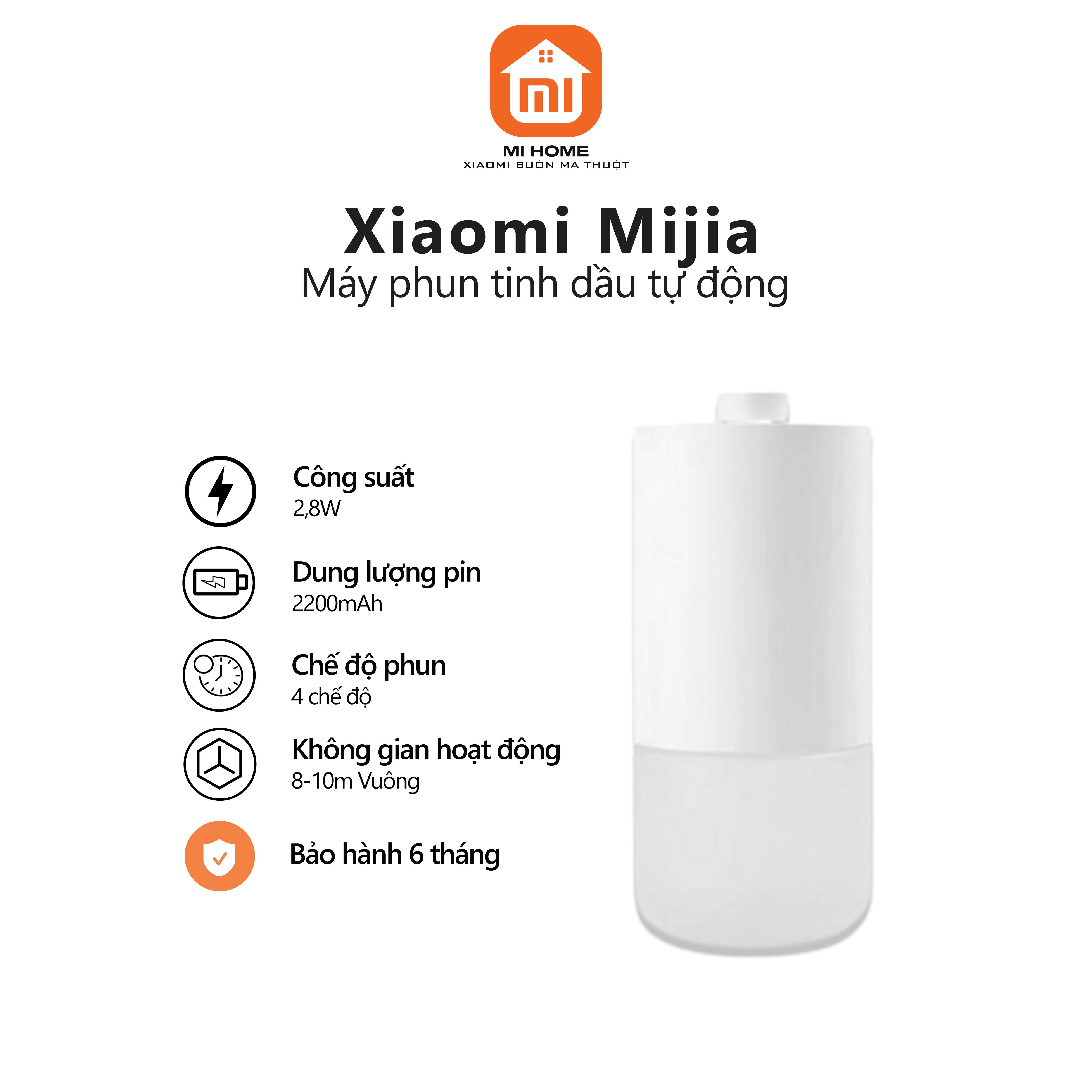 Máy phun tinh dầu tự động Xiaomi Mijia MJXFJ01XW