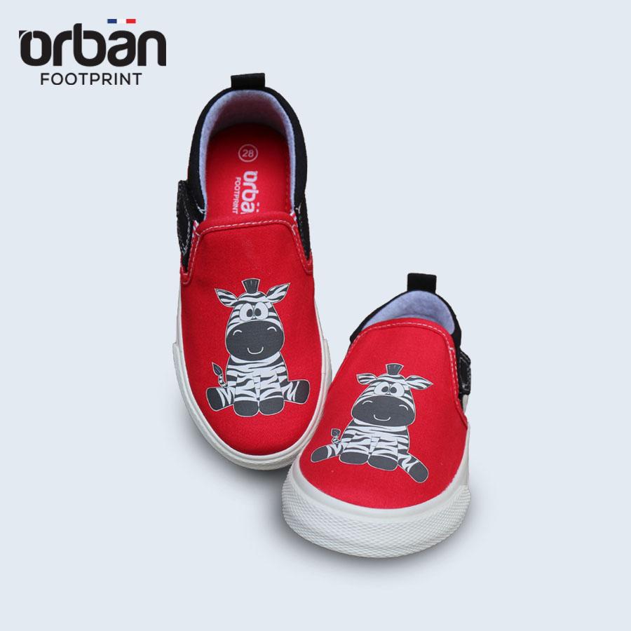 Giày Slipon bé trai Urban UB1902 đỏ