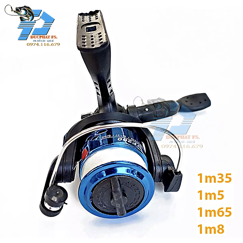 Bộ cần câu máy giá rẻ ( bộ combo 2 cần 2 máy + pk )