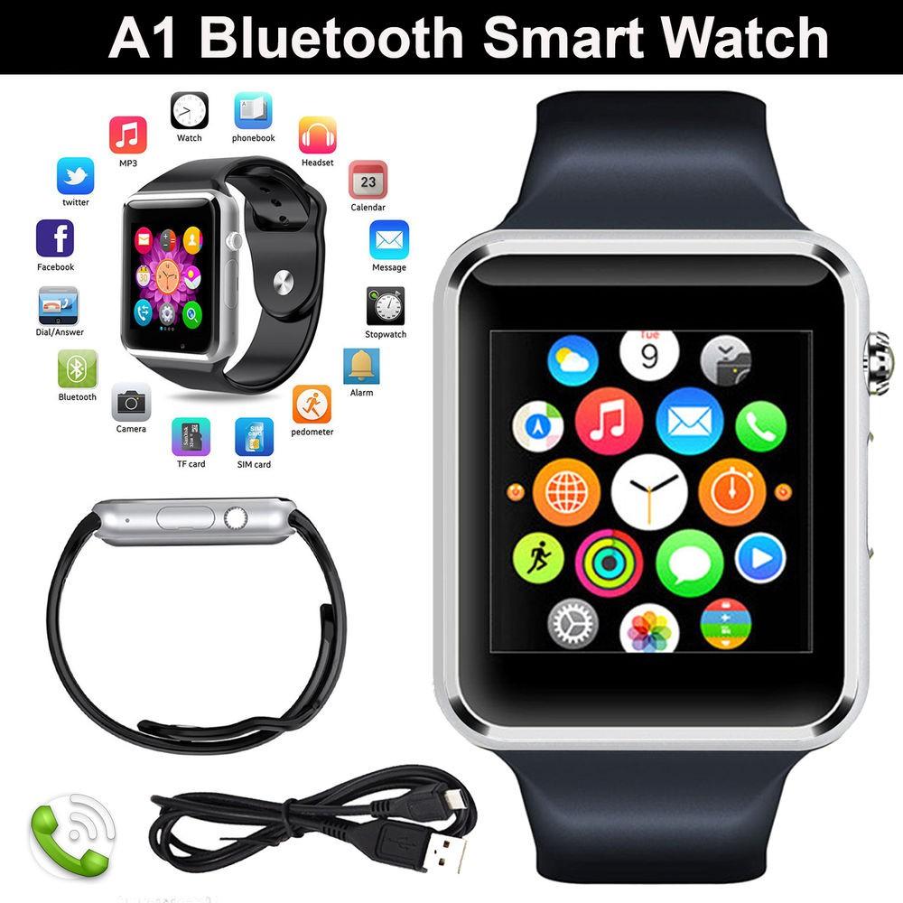 [HCM]( ƯU ĐÃI LỚN ) Mua Đồng Hồ Thông Minh Smart Watch A1 Hàng Xịn- Đồng Hồ Thông Minh Smart Watch A1 Gắn Sim Độc Lập- Đồng Hồ Cao Cấp- Hỗ Trợ Micro SIM Và Micro SD Card- Công Nghệ Bluetooth 3.0- Nghe Nhạc Cực Đỉnh