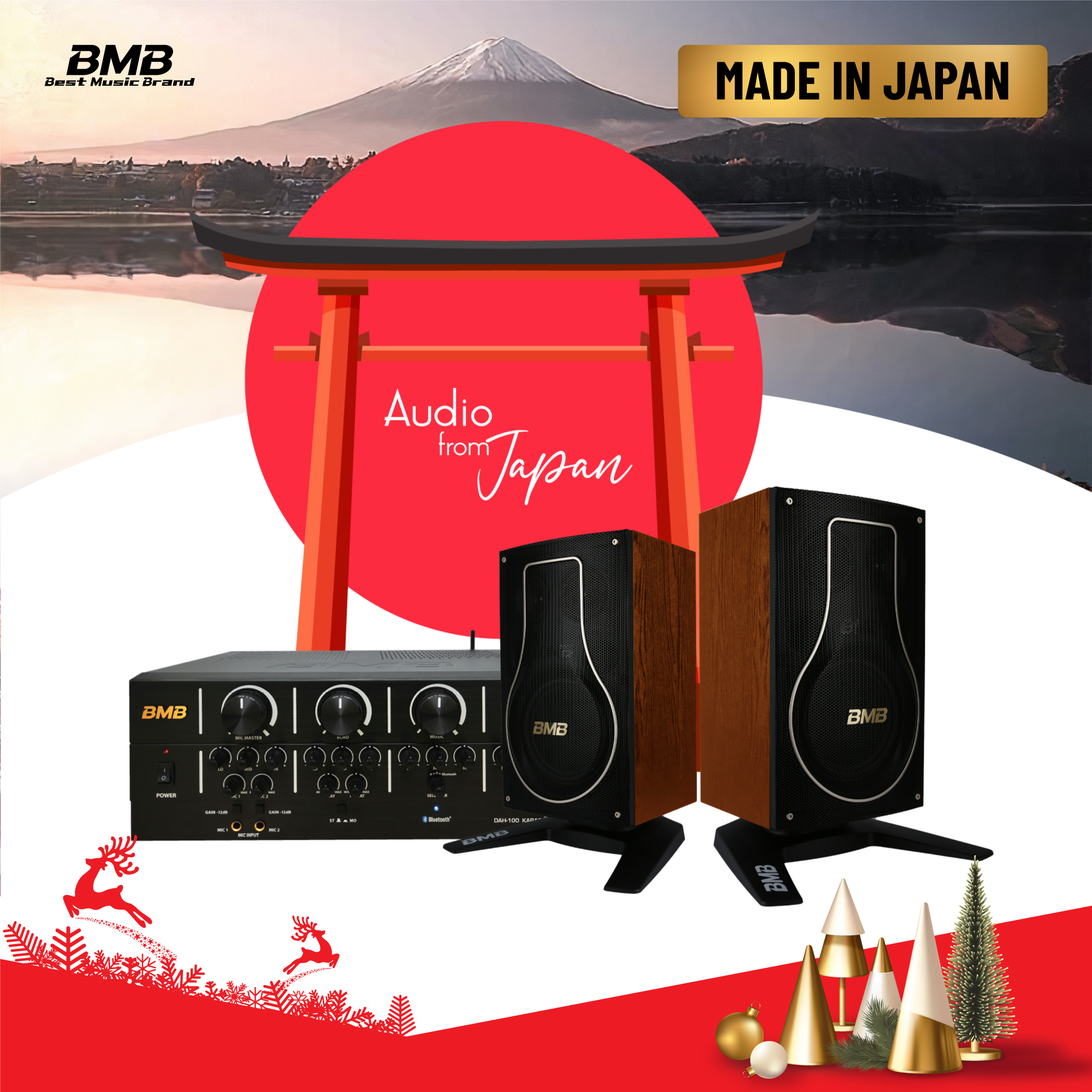 Dàn Karaoke Gia Đình BMB - Basic Home - Hàng Chính Hãng Nhập Khẩu