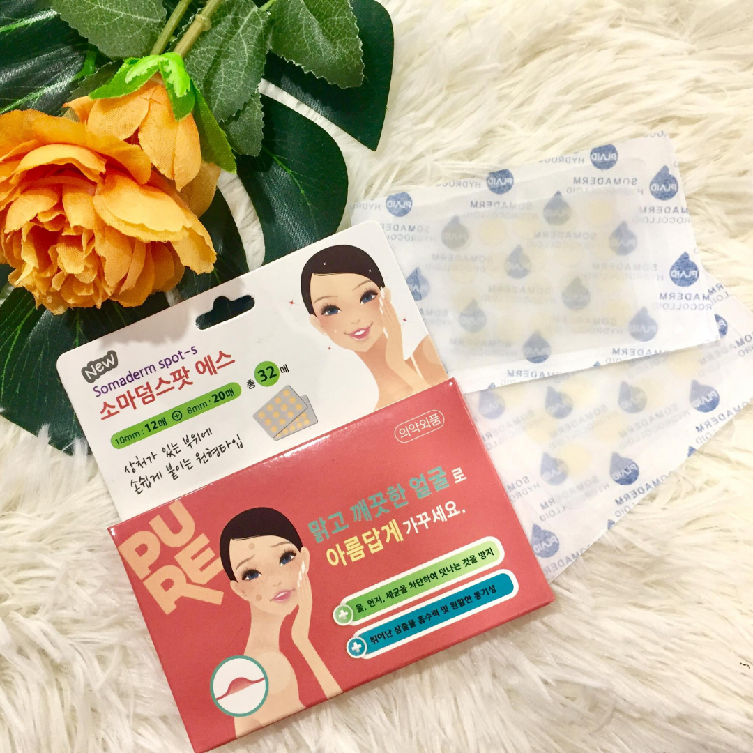 Miếng Dán Mụn Somaderm Spot S (2 size – 32 miếng)