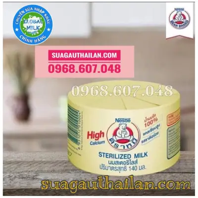 Combo 3 lốc {18 lon} Sữa Nestle Bear Brand High Canxi
