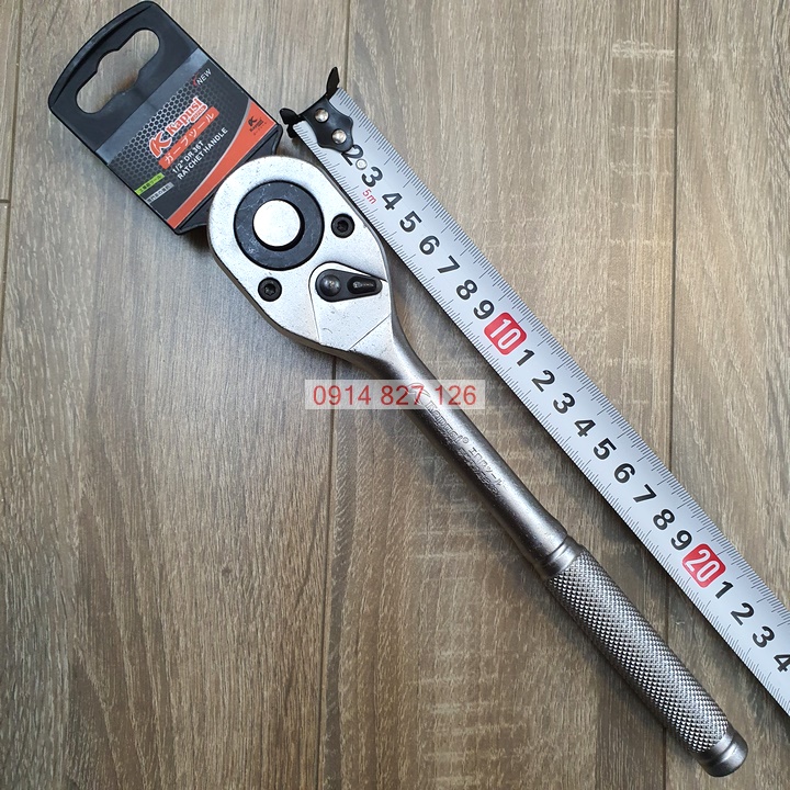 Cần siết tự động hai chiều 1/2 inch chiều dài 25cm hãng kapusi nhật bản, tay vặn tự động bảo hành 6 tháng