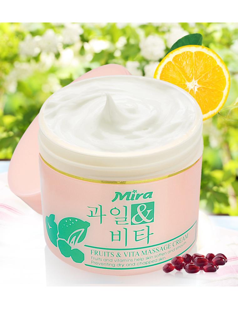 Kem Massage Mira Fruits & Vita Cleansing Cream Hồng 300ml