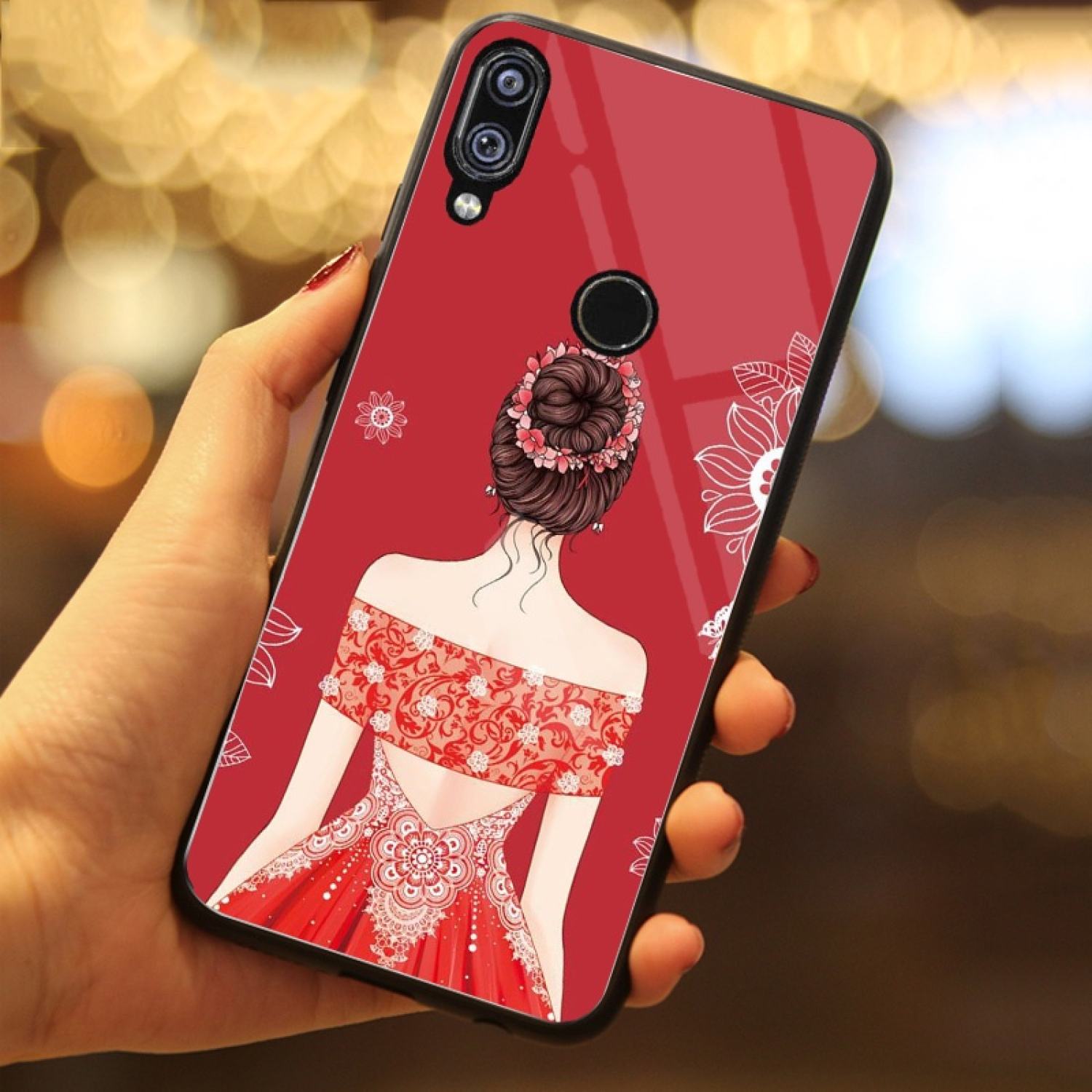 Ốp Lưng KÍNH BÓNG XIAOMI REDMI NOTE 7 , NOTE 7 PRO, REDMI 7 PHIÊN BẢN MỚI