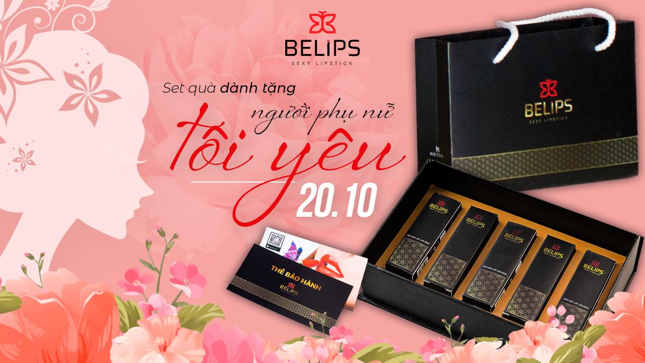 Set son Belips 5 thỏi - Bộ quà tặng yêu thương