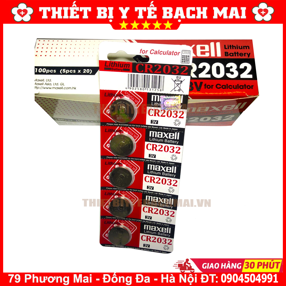 Pin Dành Cho Các Loại Máy Điện Tử Maxell CR2032