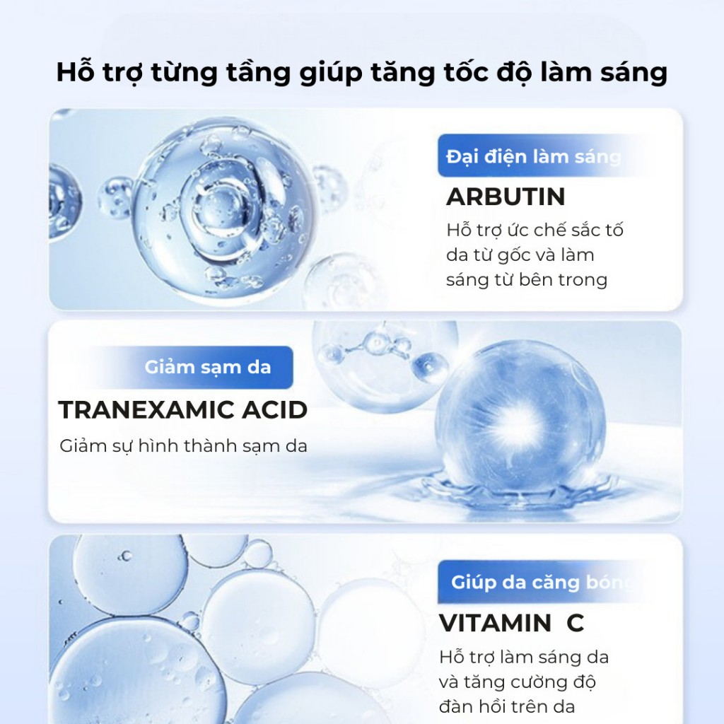 Kem dưỡng da body ban đêm Lucenbase