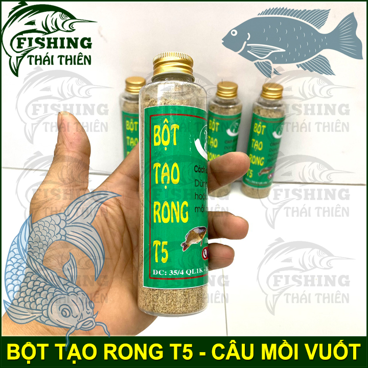 [HCM]Bột tạo rong T5 Câu Mồi Vuốt Mồi Vê câu taycâu đơn câu đài