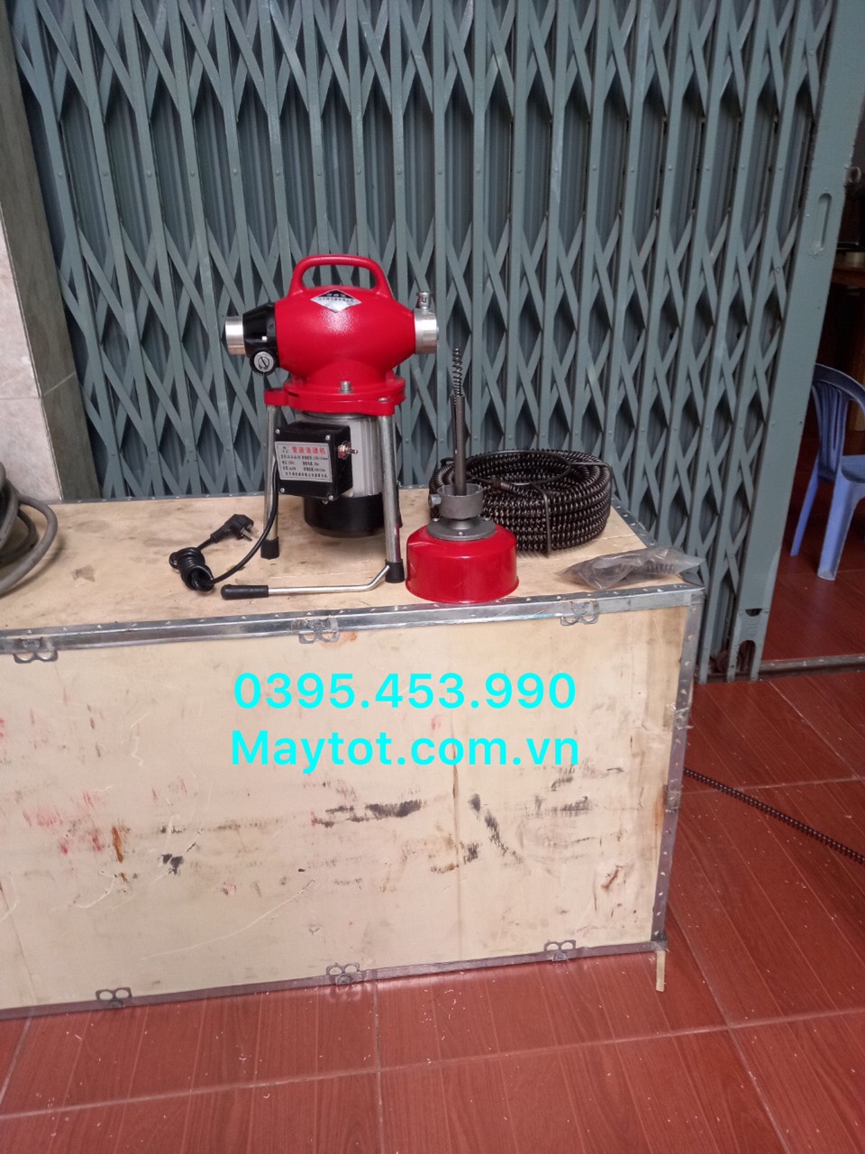 Máy thông tắc cống GQ80 công suất 550W