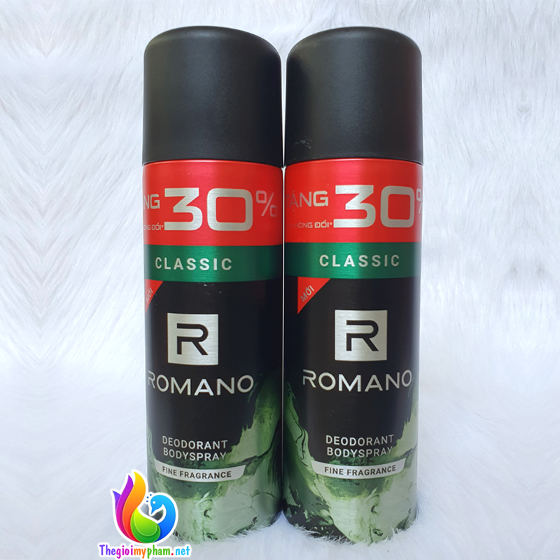 [Extra 30% Off] Romano Body Deodorant Spray 150ml