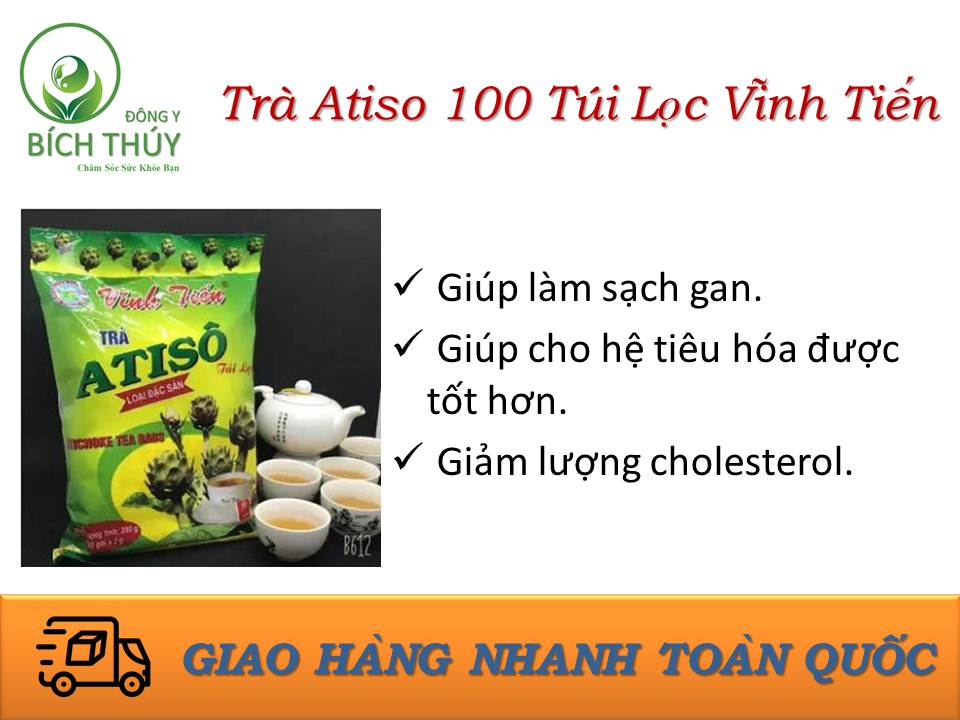 Tea atiso permanent advanced 100 bag filter-helps cleanse the liver, help for digestive system operation is better