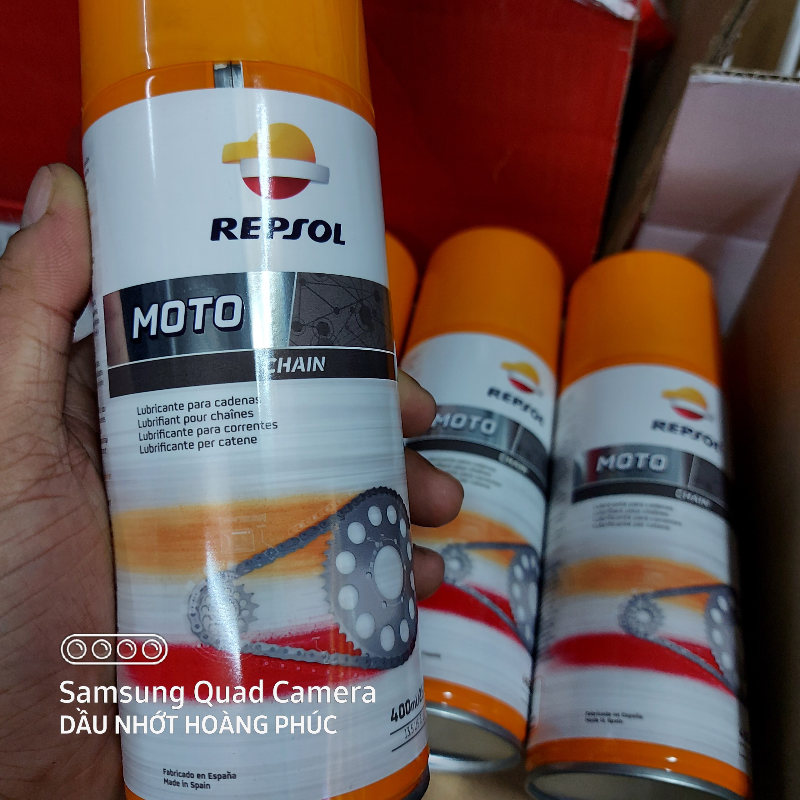 [HCM] DƯỠNG SÊN REPSOL MOTO CHAIN 400ML