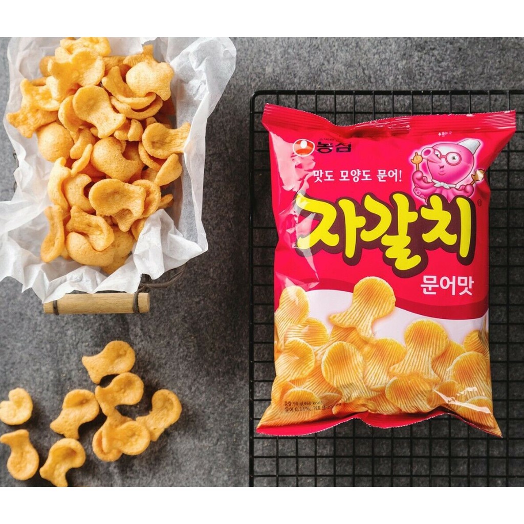 Snack bạch tuộc Nongshim 60g, 90g