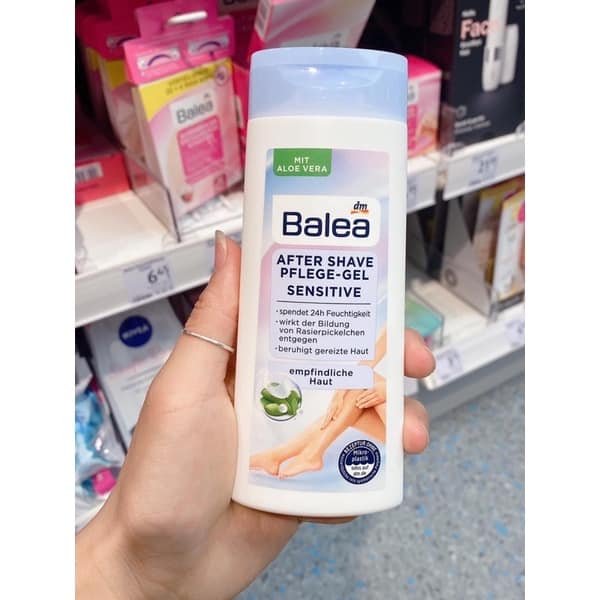 Kem dưỡng da sau cạo/wax lông Balea
