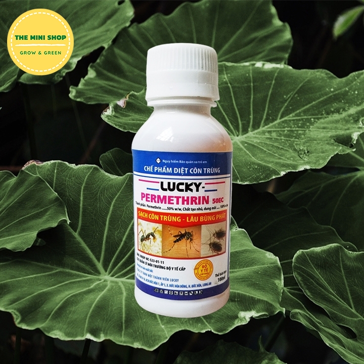 Chế phẩm diệt côn trùng LUCKY PERMETHRIN 50EC 100ml