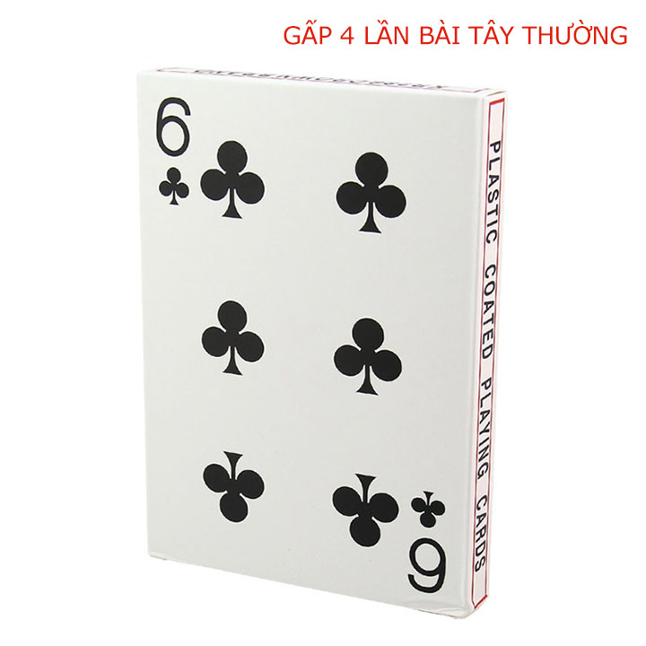 Bài tây lớn gấp 4 lần bài thường