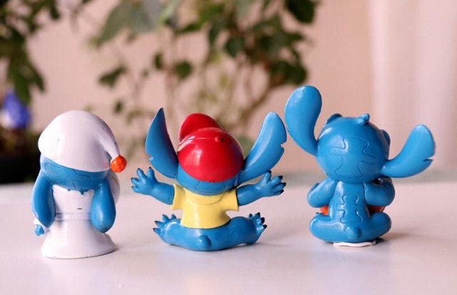 Mô hình Stitch 6 con  tsum tsum