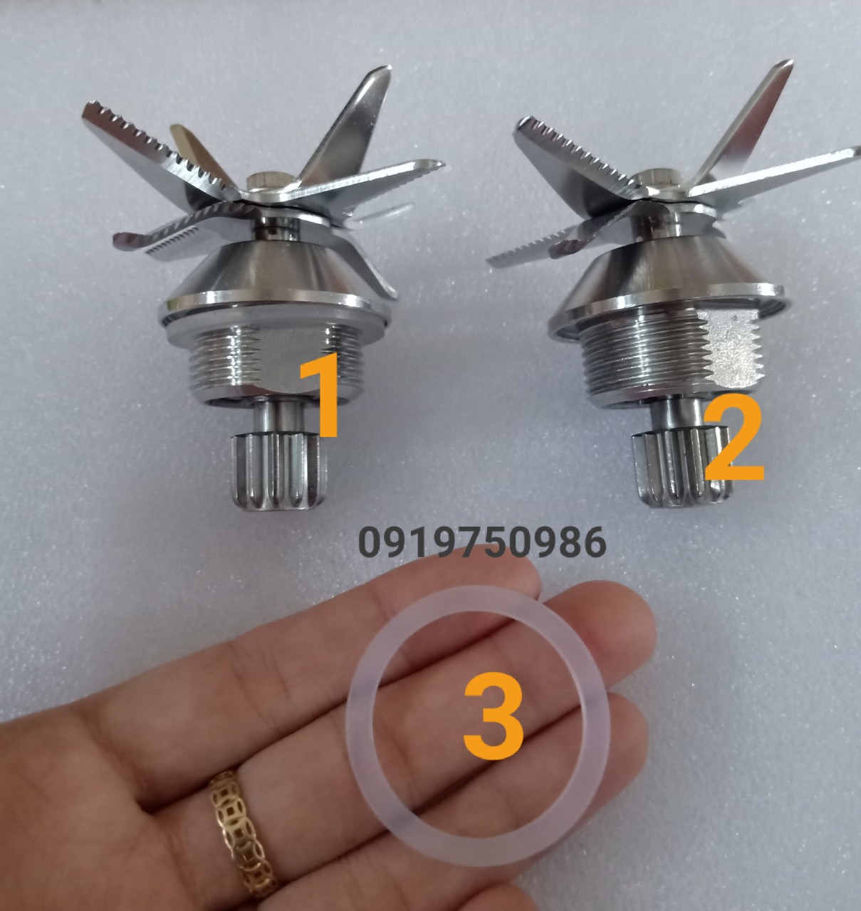 Dao máy làm sữa hạt Ranbem 769s kèm gioong - phụ kiện