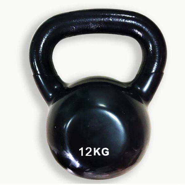 Tạ Bình Vôi,Tạ Ấm,Tạ Quai Xách Bọc Cao Su 12kg Cao Cấp Đại Nam Sport