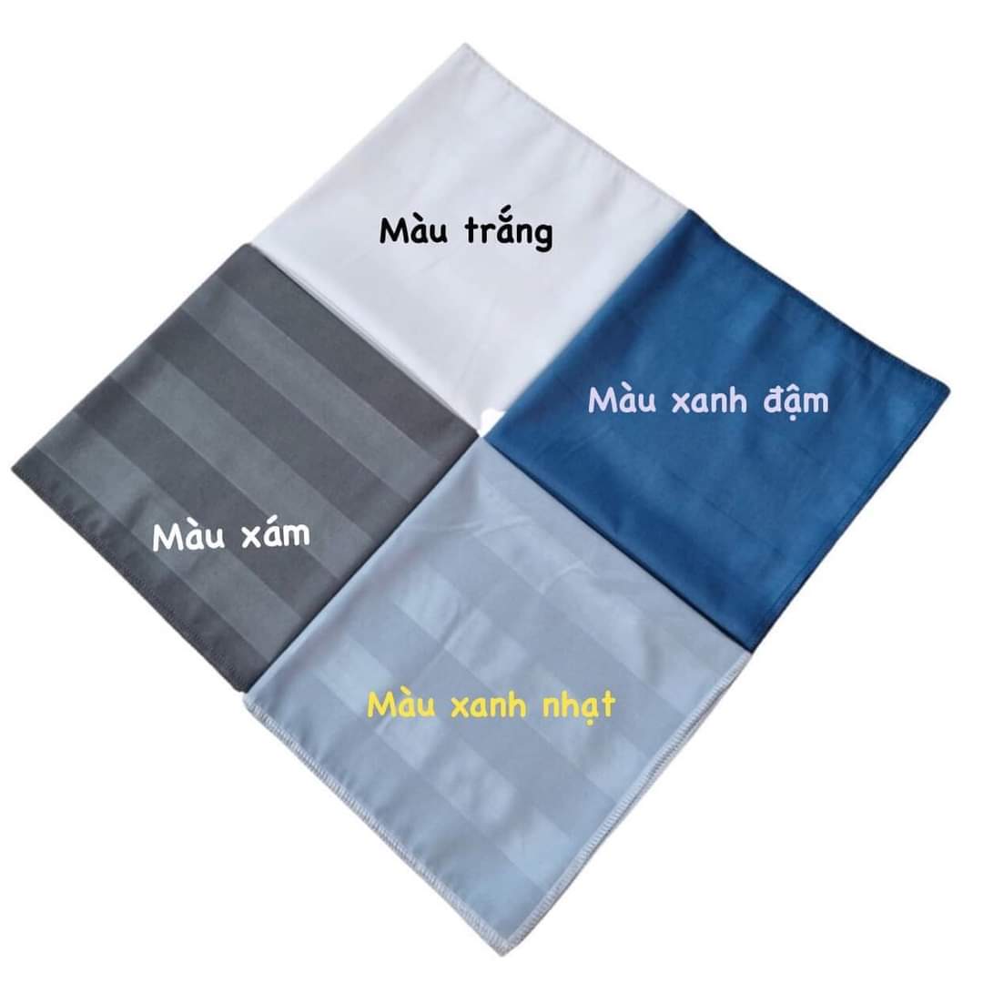 Drap - Ga Cotton Khách Sạn,Trắng Sọc T300 1m/m2/m4/m6/m8
