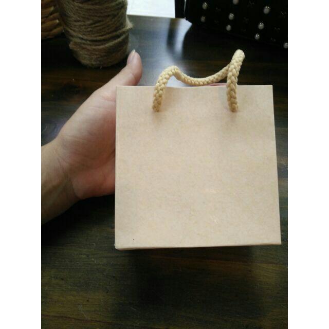 [HCM]Block 10 túi mini giấy kraft cứng