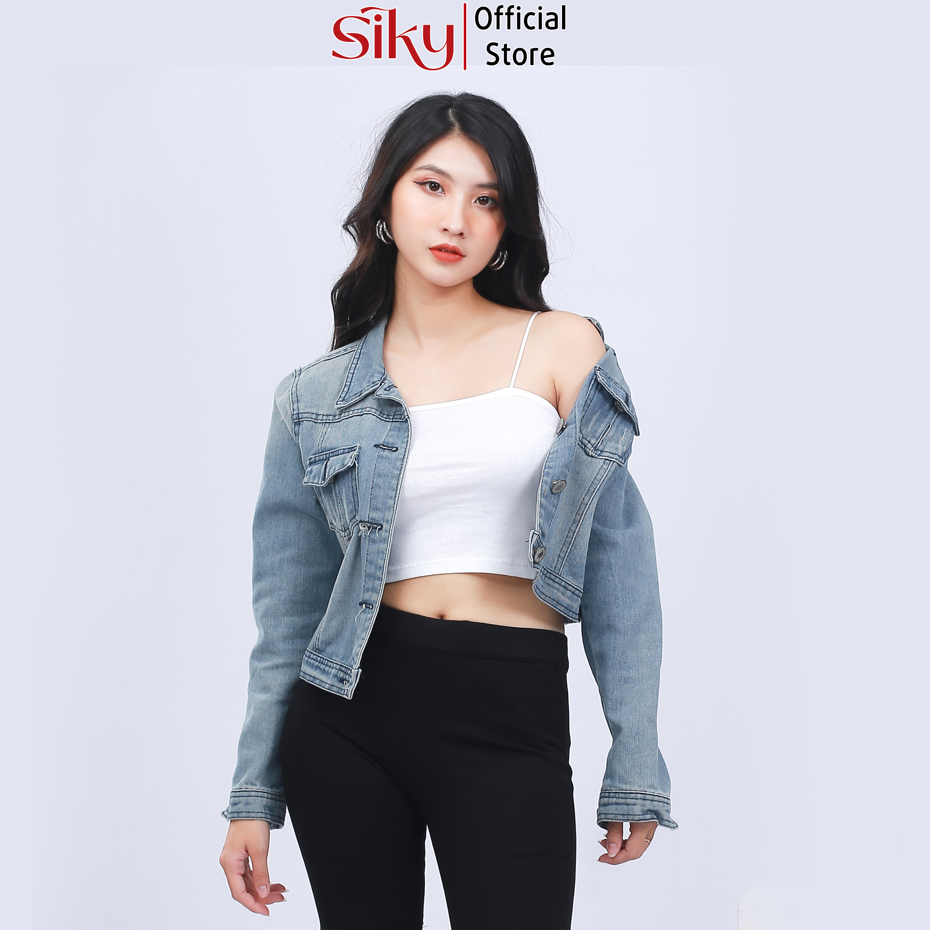 Áo 2 dây sợi bún dáng ôm -2S01