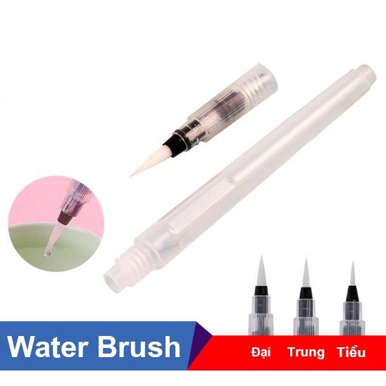 Cọ Vẽ Màu Nước ( Water Brush) Thân Dài 19cm