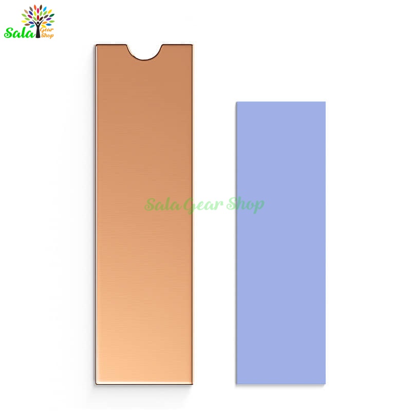 Tản nhiệt SSD M2 2280 TEUCER kiểu miếng đồng mỏng