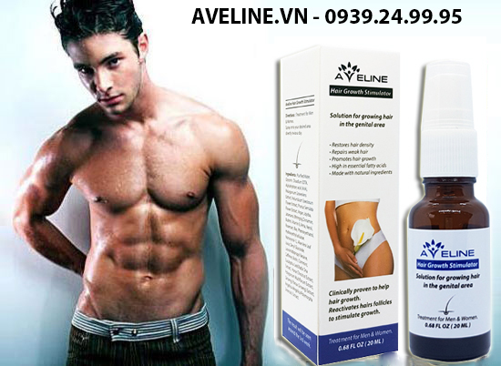 (Che tên SP) Sản phẩm mọc lông vùng kín Aveline - Mỹ