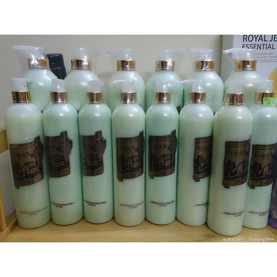 Cặp dầu gội/xả Garden From Germany 550ml (1gội + 1xả)