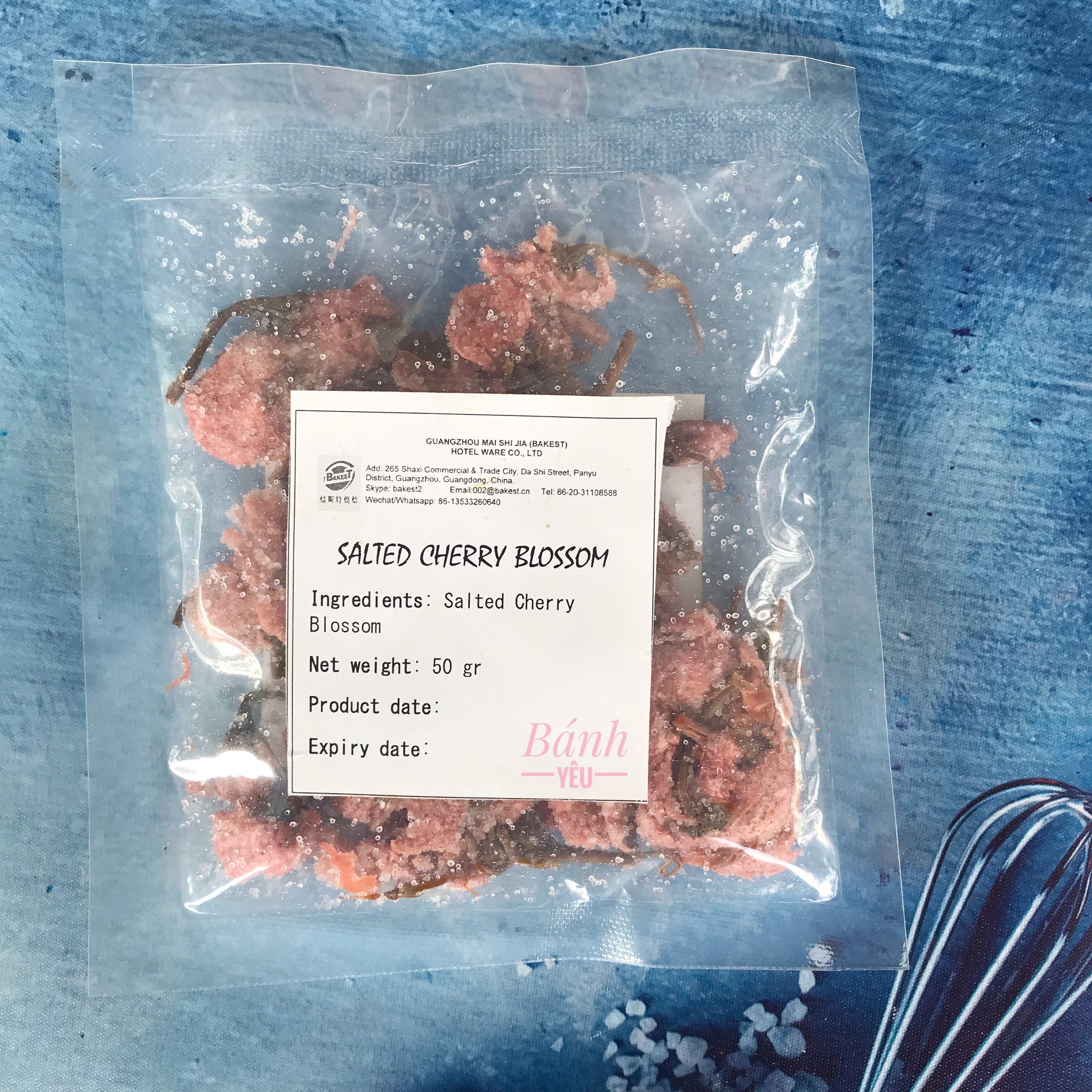 Hoa Anh Đào Muối (chia 50g)