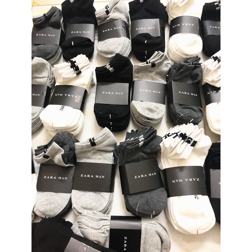 [HCM][CHỌN MÀU] Vớ Tất Trơn Ngắn Cổ Cotton Dầy Dặn