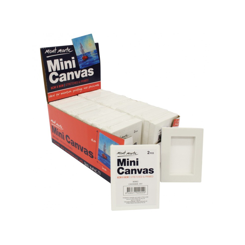 [HCM]Giá Vẽ Mont Marte Kèm Canvas Mini