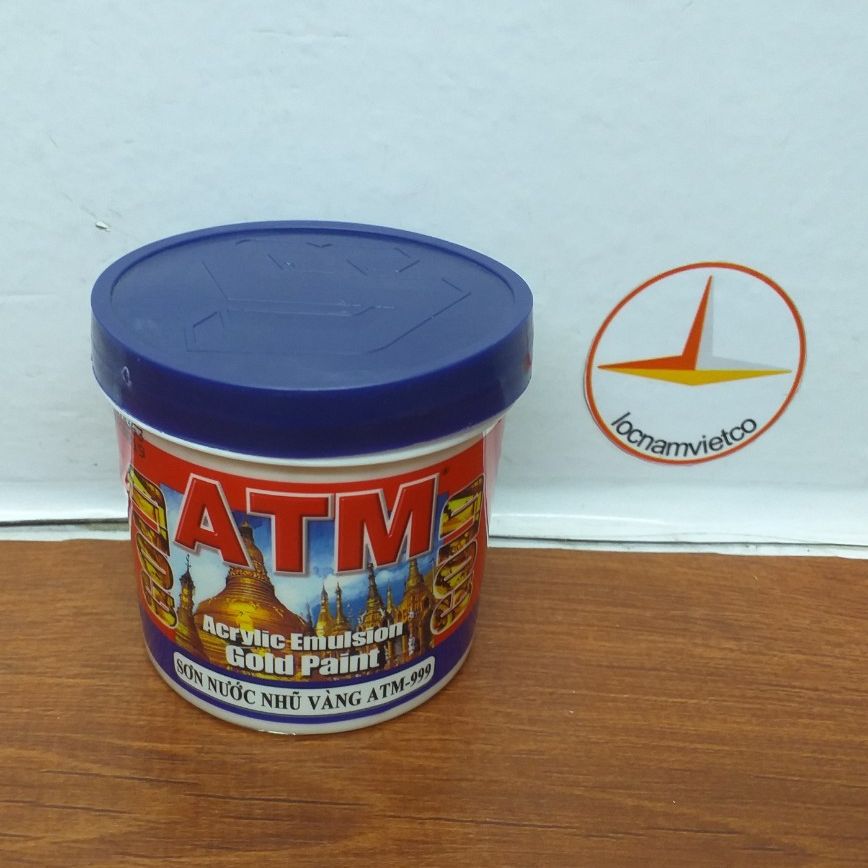Sơn nước nhũ vàng ATM 999 cho bê tông 225ML