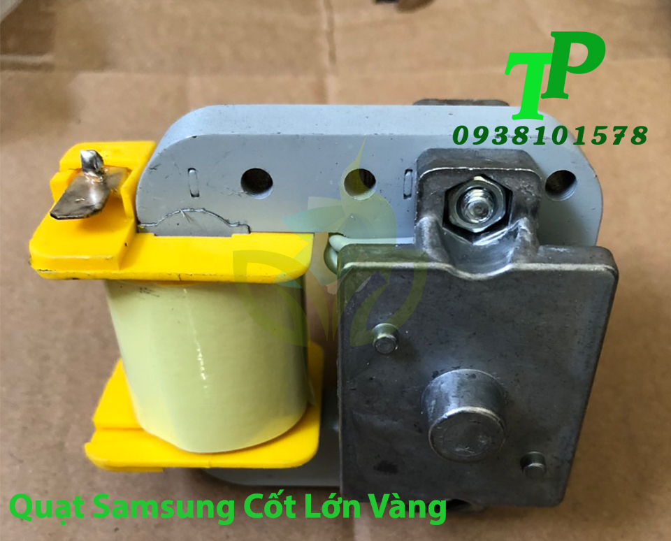 Quạt Tủ Lạnh Samsung Cốt Lớn Màu Vàng