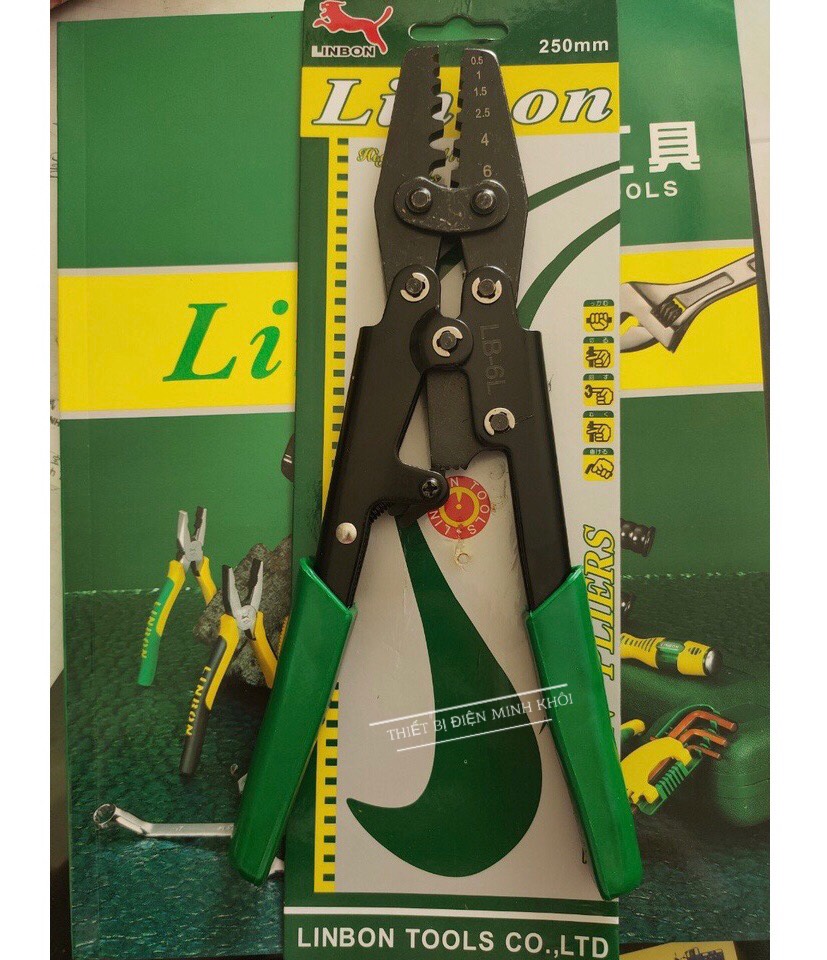 Kìm bấm cos thuỷ lực 0,5-6mm, kềm bấm cos, kìm bấm cốt, kìm ép cos