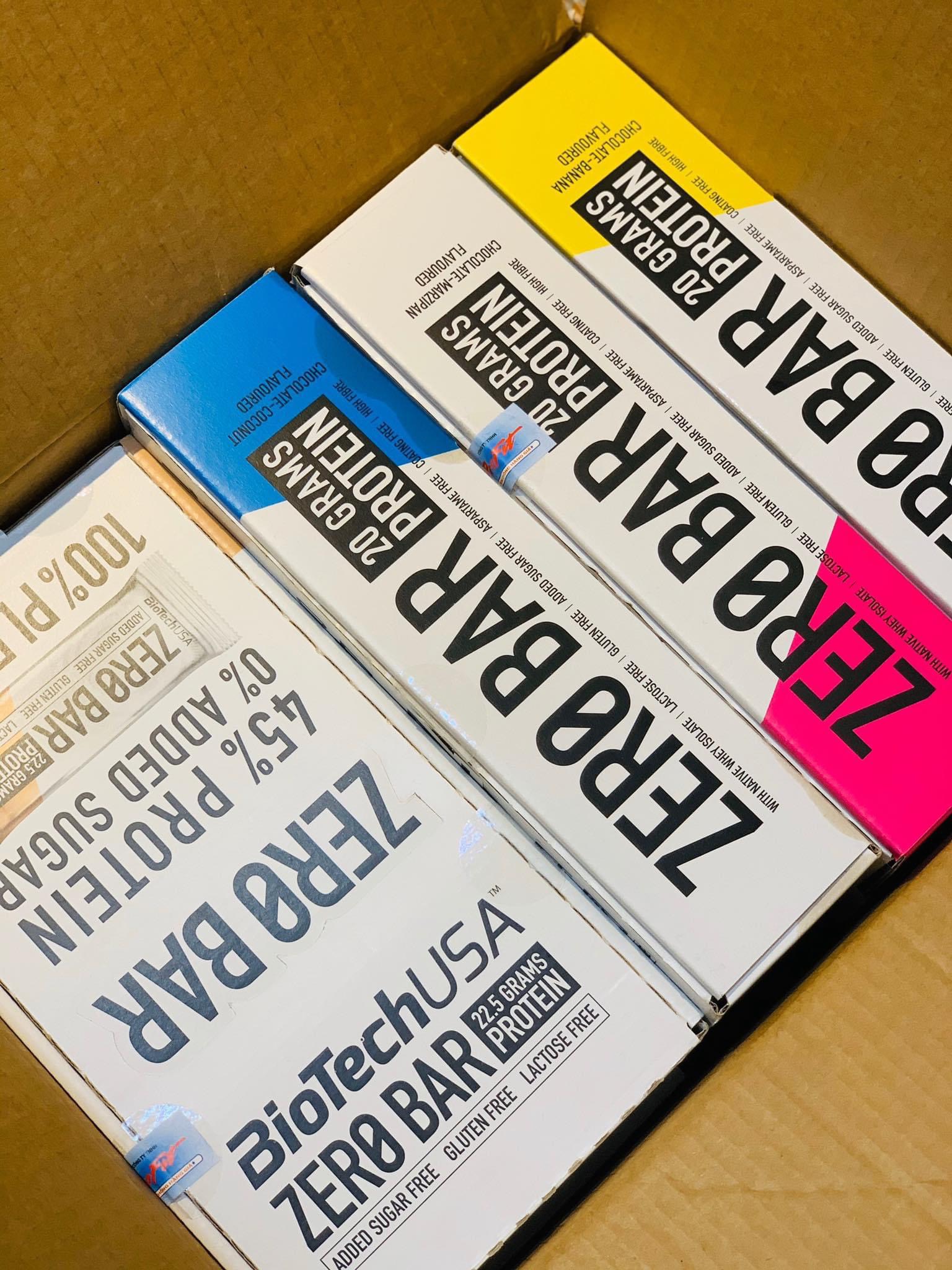 PROTEIN BAR - BIOTECHUSA - ZERO BAR - 20 BAR