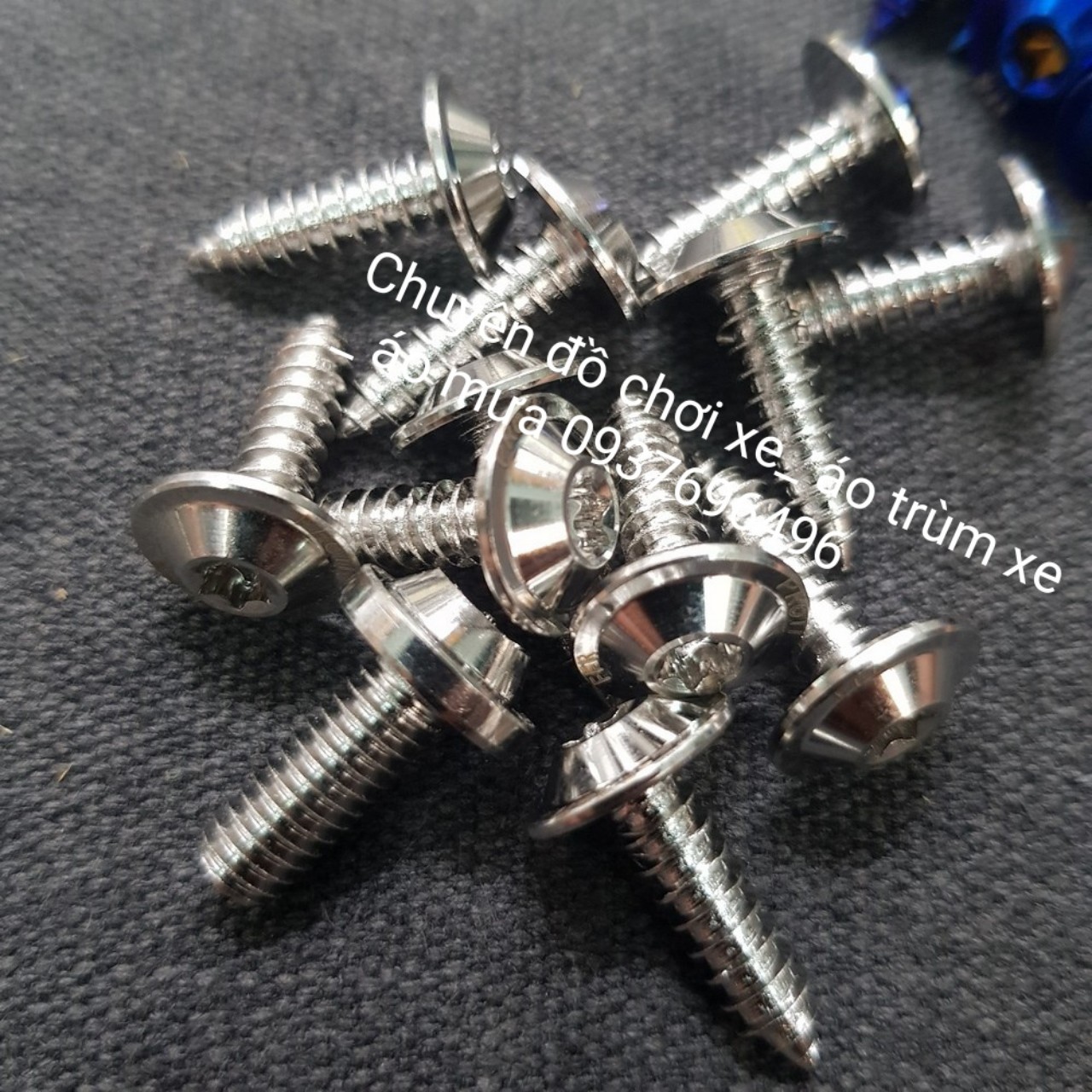 [HCM]ỐC 5 LI XOẮN PROTI GẮN DÀN ÁO CÁC XE YAMAH VÀ PÔ E CÁC LOẠI XE: VARIO VISION..