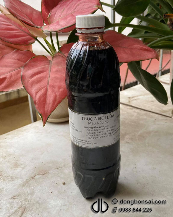 Bôi lũa bonsai màu nâu đỏ 500ml