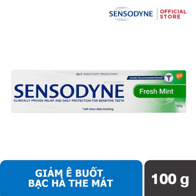 Kem đánh răng Sensodyne Freshmint 100g