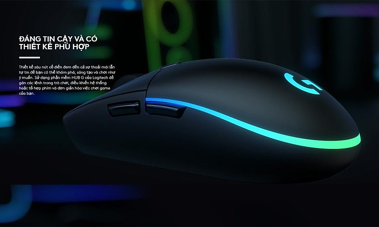 Chuột Gaming Logitech G102 Gen2 Lightsync - Hàng Chính Hãng
