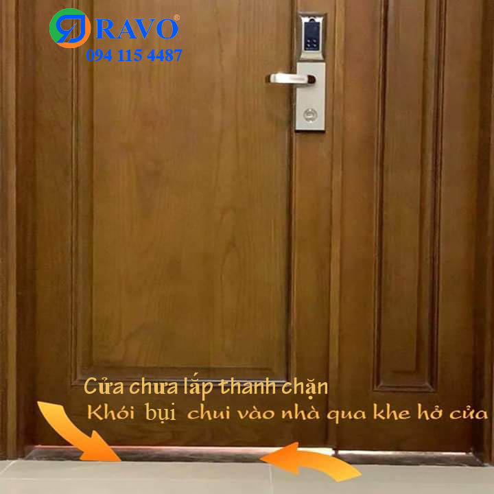 Thanh Chặn Đáy Cửa Tự Động RAVO (Hàng chính hãng)