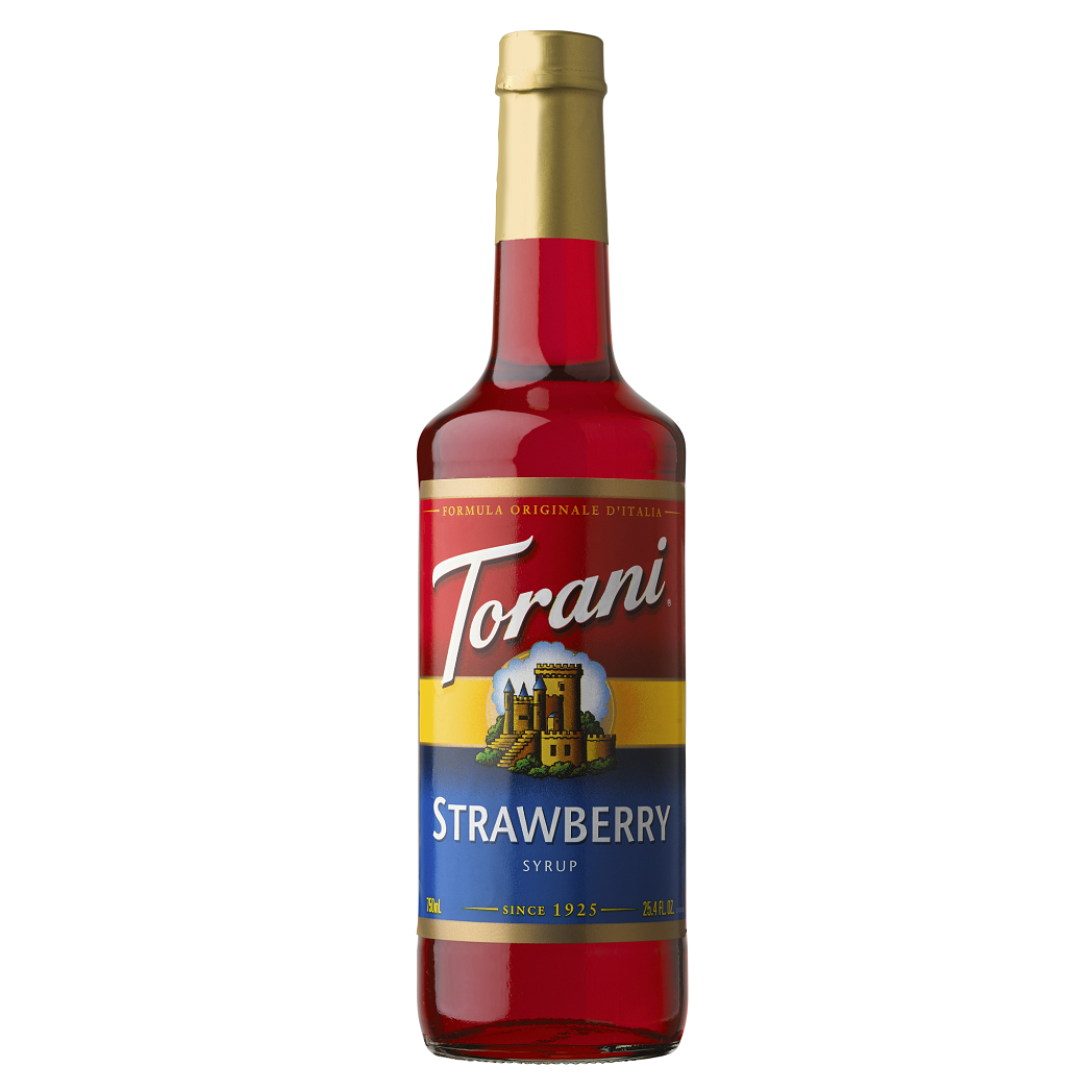 Torani Classic Strawberry Syrup 750ml