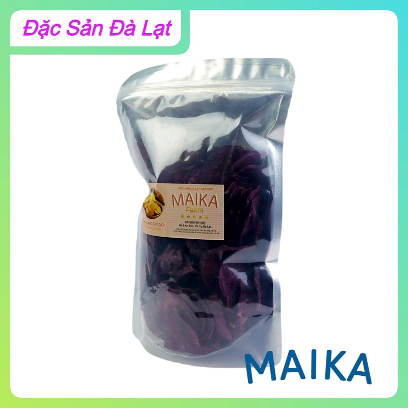 Khoai Lang Tím Sấy Giòn Maika - 500gr