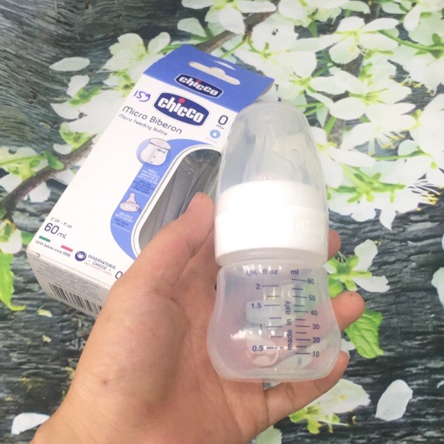 Bình sữa sơ sinh đa năng Micro Sư tử nhí 60ml