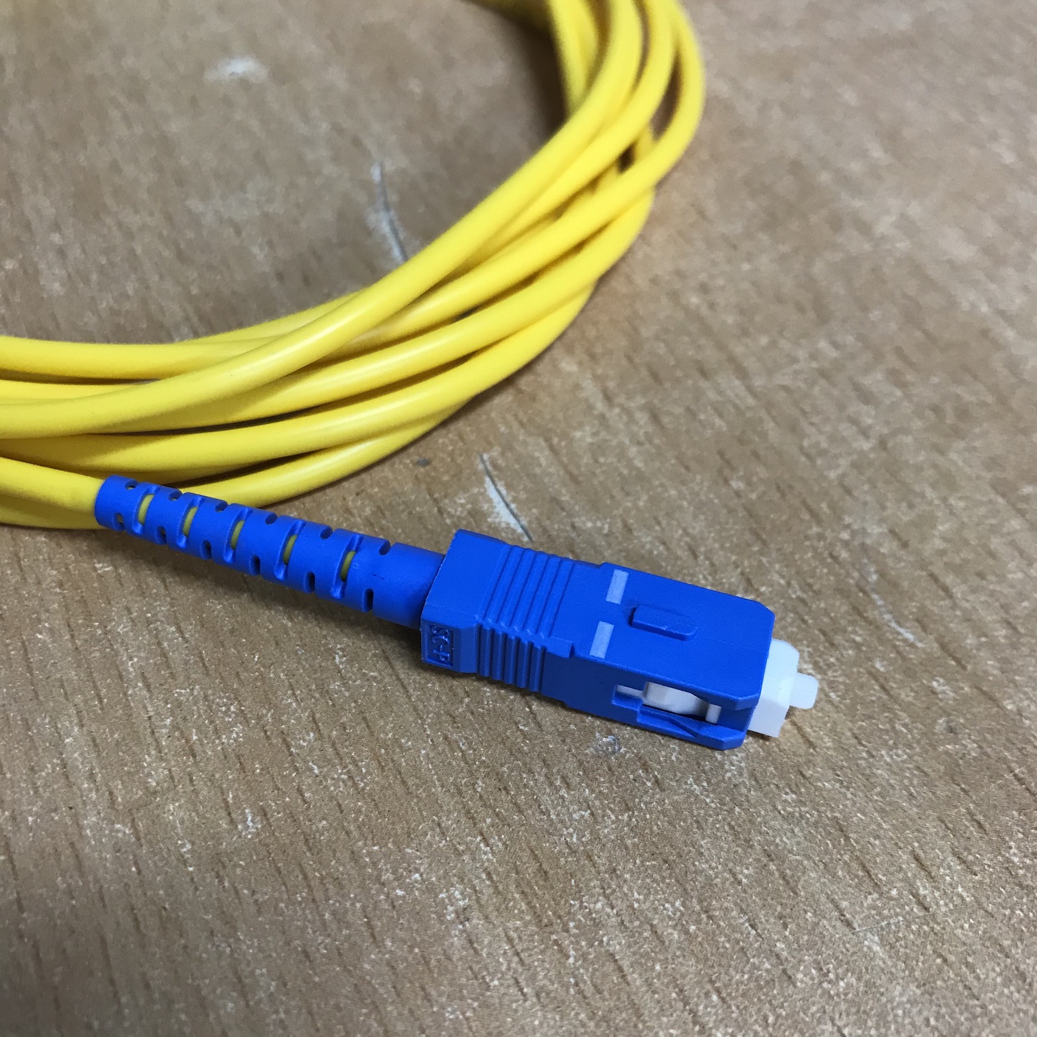 Dây nhảy quang Singlemode SC/UPC-SC/UPC Simplex - Chiều dài theo yêu cầu